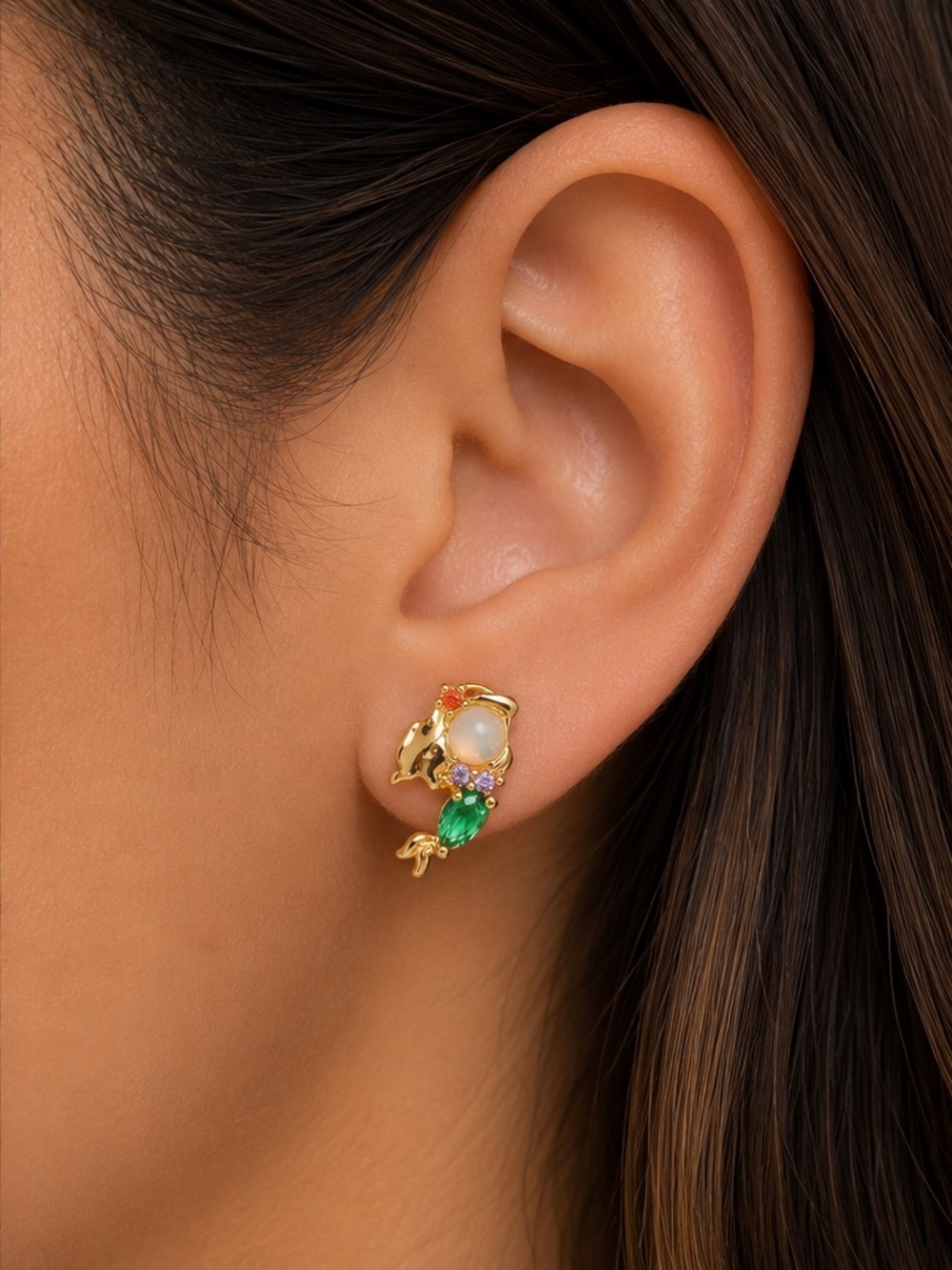 Disney’s The Little Mermaid Earrings, Disney Princess Earrings
